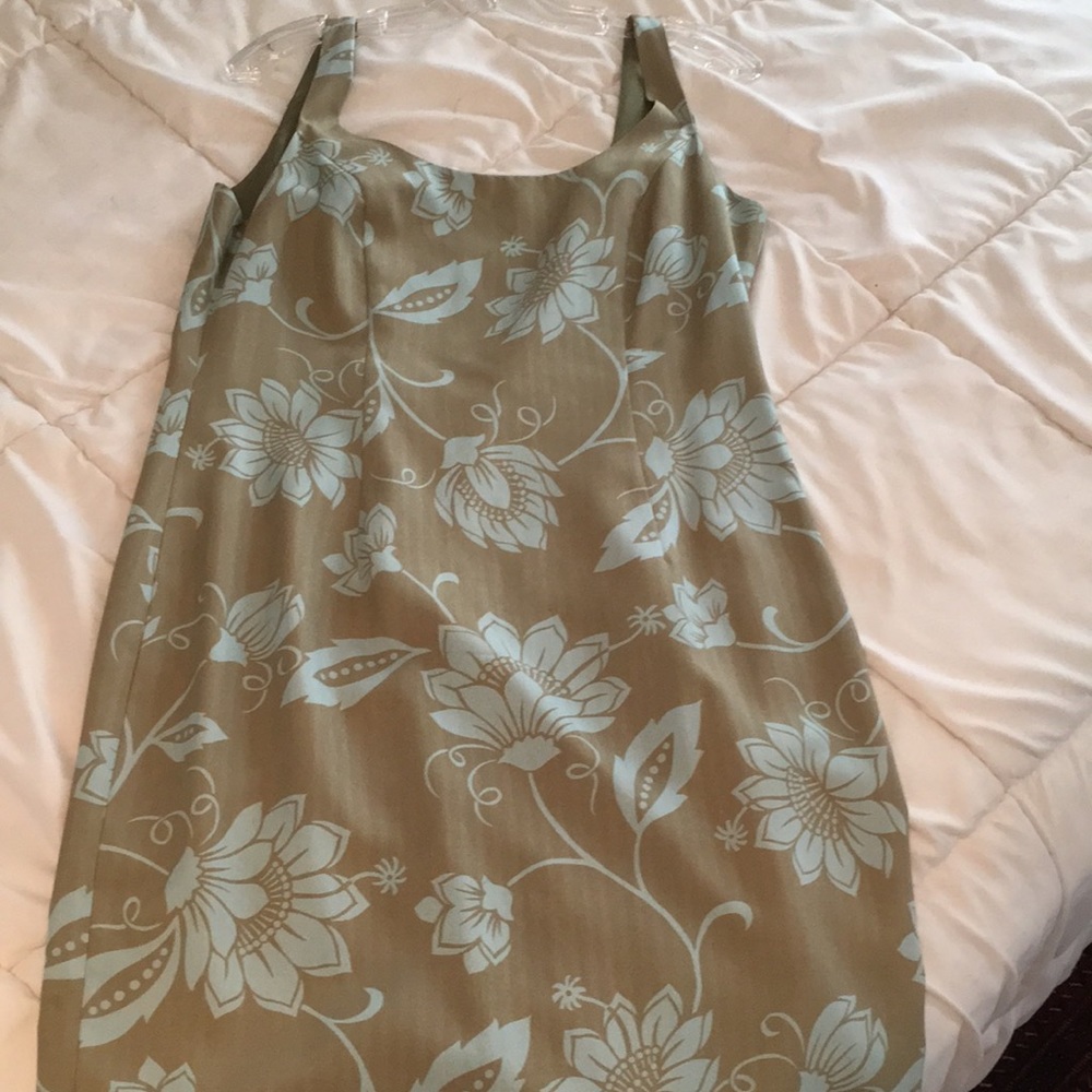 100% Silk Fitted Sleeveless Sundress